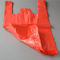 2000 Hemdchentragetaschen 24+11x44 cm HDPE rot weiß gestreift für 4 kg 68409 
