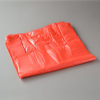 2000-6000 Stück Hemdchentragetaschen (30+18×55 cm), rot