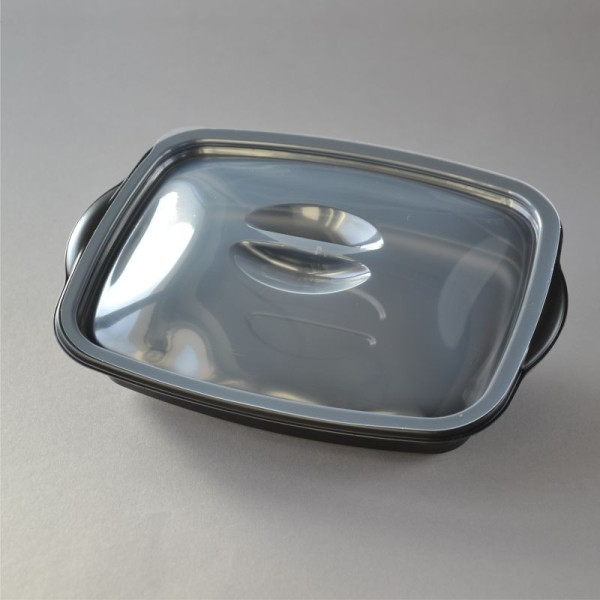 Table with neutral PRINTED LIDS 100 Aluschalen Motif: Ged type R1/845 