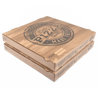 50 Stück Pizzakartons, Modell "Metro", kraft (Größe 50 × 50 × 5 cm)