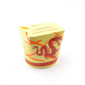 500 St&uuml;ck Asiaboxen mit Dragon, 750 ml (26 OZ)
