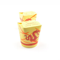 500 Stück Asiaboxen mit Dragon, 500 ml (16 OZ)
