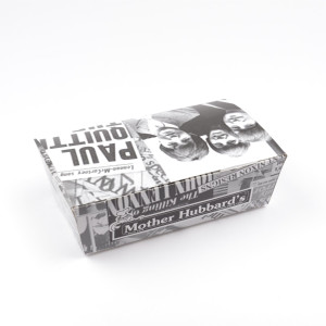 50-200 Stück Fastfoodboxen Mother Hubberts (Größe L), (175×100×55 mm)