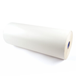 1 Rolle Einschlagpapier, unbedruckt (Breite 50 cm), weiß, 10 kg