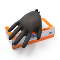 1000 Stück Nitril Handschuhe (Größe M), schwarz