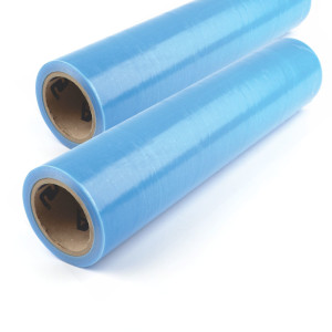 1 Rolle Oberflächenschutzfolie (Breite 50 cm), blau
