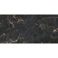1 Paket (1,44 m²) Feinsteinzeug Fliesen MARQUINA RED GOLD (60 × 120 cm), hochglanz