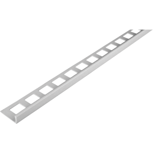 1 Stück Winkel-Abschlussprofil DURAL Classic CL 819 PVC, H=8 mm, L=250 cm, silbergrau