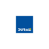 Viertelkreis-Außenecke DURAL Durondell DRE 80-Y ECO Metalldruckguss, H=8 mm, natur