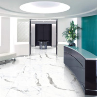 1 Paket (1,44 m²) Feinsteinzeug Fliesen SATUARIO ROCK (60 × 60 cm), poliert + Carving