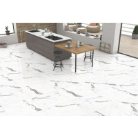 1 Paket (1,44 m²) Feinsteinzeug Fliesen SATUARIO ROCK (60 × 60 cm), poliert + Carving