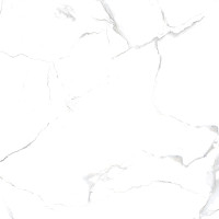 1 Paket (1,44 m&sup2;) Feinsteinzeug Fliesen WHITE MARBLE (60 &times; 60 cm), poliert
