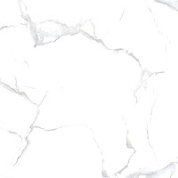 1 Paket (1,44 m²) Feinsteinzeug Fliesen WHITE MARBLE (60 × 60 cm), poliert