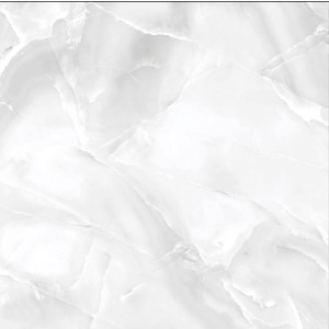 1 Paket (1,44 m²) Feinsteinzeug Fliesen ONYX SILVER (60 × 60 cm), poliert