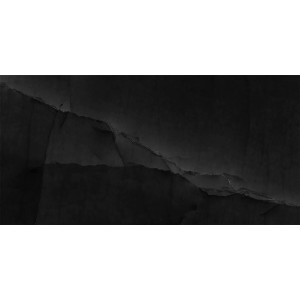 1 Paket (1,44 m²) Feinsteinzeug Fliesen ONYX BLACK (60 × 120 cm), hochglanz