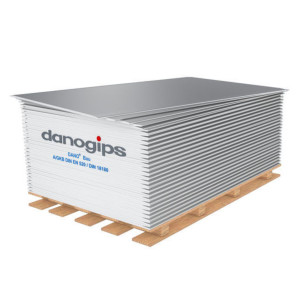 1 Stück (2,5 m²) DANO® Bau Gipsplatte A/GKB (2000×1250 mm), grau, 12,5 mm