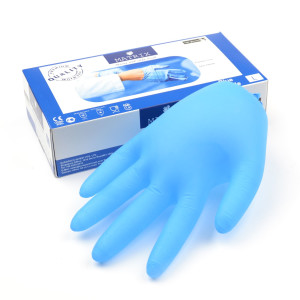 100-1000 Stück Nitril Handschuhe (Größen S, M, L, XL), blau