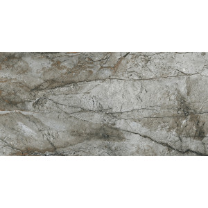 1 Paket (1,44 m²) Feinsteinzeug Fliesen STORM STONE LIGHT GREY (60 × 120 cm), poliert