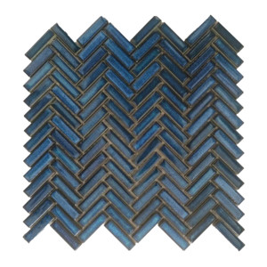 1 Stück (0,0698  m²) Mosaik Fliesen BLUE...