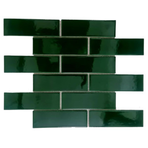 1 Stück (0,0823 m²) Mosaik Fliesen GREEN BRICK...