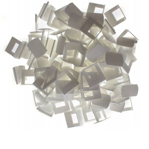 1 Packung (100 Stück) Zuglaschen SOLID für Fliesen Nivelliersystem (FB=1,5 mm), standard, Kunststoff, weiß