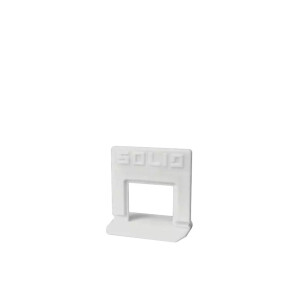1 Eimer (400 Stück +40 Stück Gratis) Zuglaschen SOLID für Fliesen Nivelliersystem (FB=1,5 mm), standard, Kunststoff, weiß