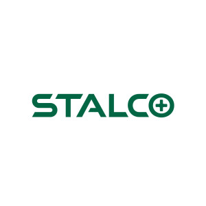 1 Stück Glättkelle STALCO mit 2-Komponenten-Softgriff, gezahnt (10×10 mm), schwarz/grün, (270×130 mm)