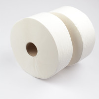 6 Rollen Jumbo Toilettenpapier 2-lagig (Kern Ø 60 mm), hochweiß