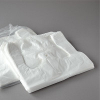 6000 Stück Hemdchentragetaschen (28+14×48 cm), weiß