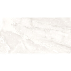 1 Paket (1,44 m²) Fliesen MARMO ONYX WHITE (60 × 120 cm), poliert