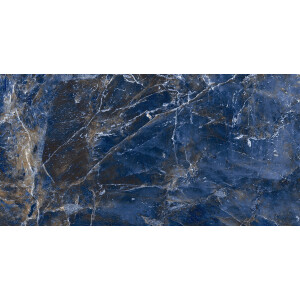 1 Paket (1,44 m²) Fliesen OCEAN BLUE (60 × 120 cm), hochglanz