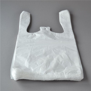 2000-6000 Stück Hemdchentragetaschen (28+14×48 cm), weiß